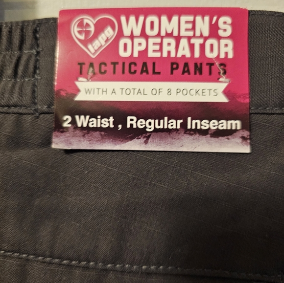 LAPG Operator Tactical Pants Cargo Teflon Coated Workwear Women's 2 (29x31) NWT - Picture 11 of 16